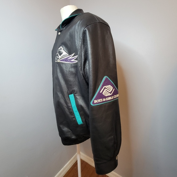 VTG Daytona Bike Week Jeff Hamilton 96 Biker Ball Leather Bomber Jacket Mens XL - Picture 11 of 17